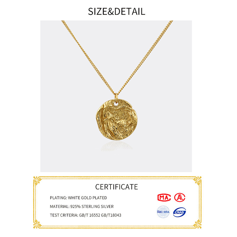 BFCLUB Silver Color Necklace L - Birth Flower Necklace recension och pris