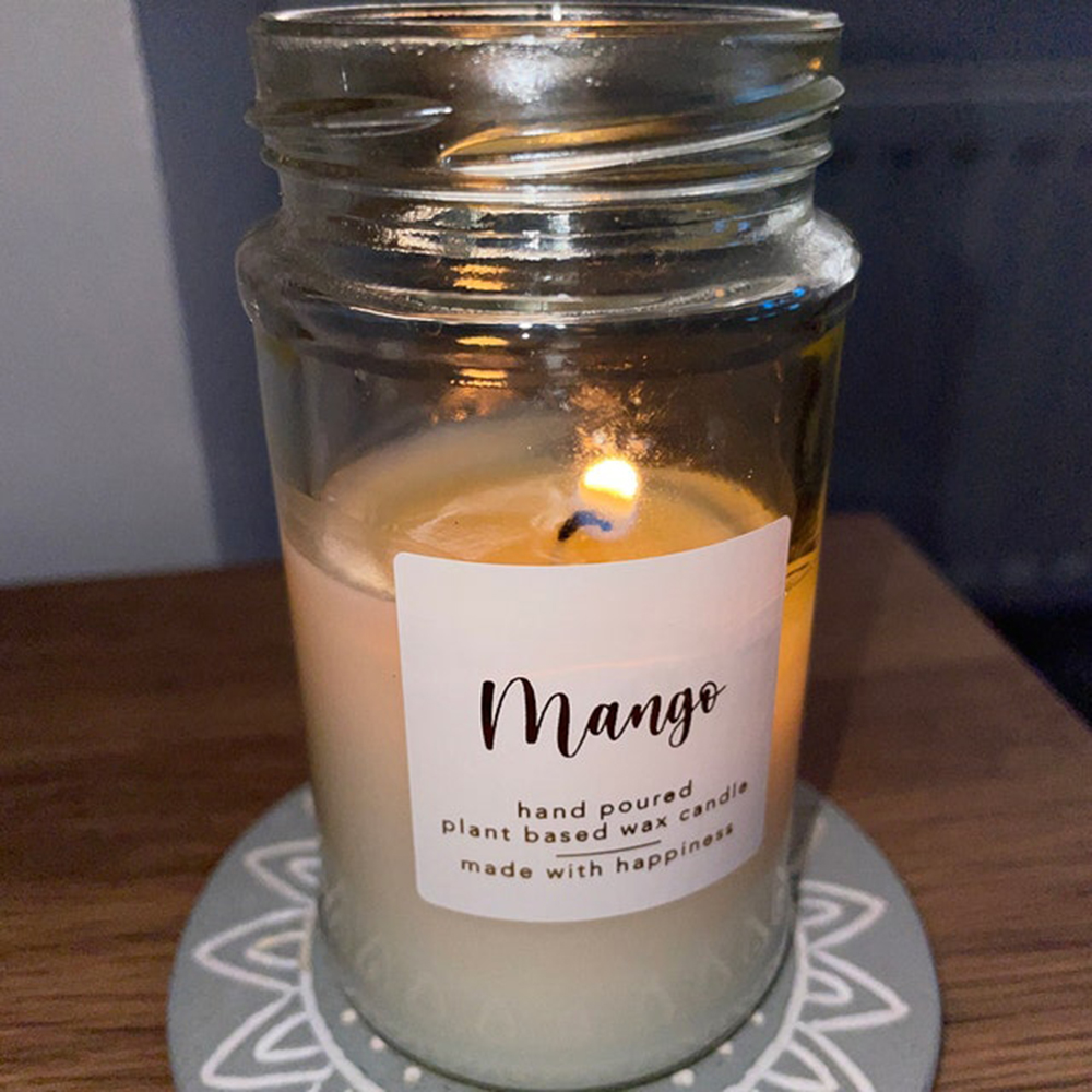 30pcs-50mm Custom Candle Jar S - Personalised Candle Label recension och pris