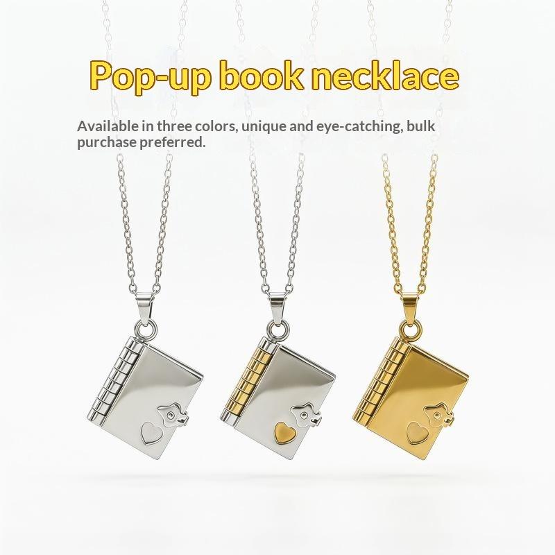 Envelope Necklace Custom Text  - Custom Photo Book recension och pris