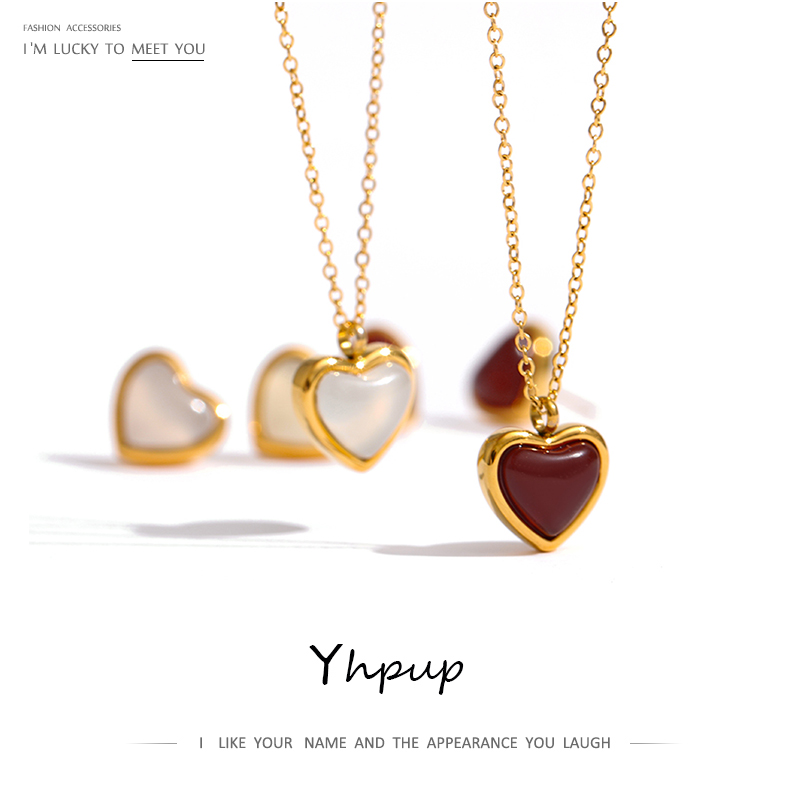 Yhpup Stainless Steel Heart Pe - Birth Flower Necklace recension och pris